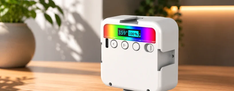 Review Completa: VL49 RGB Luz de Vídeo – Pequena no Tamanho, Surpreendente na Prática