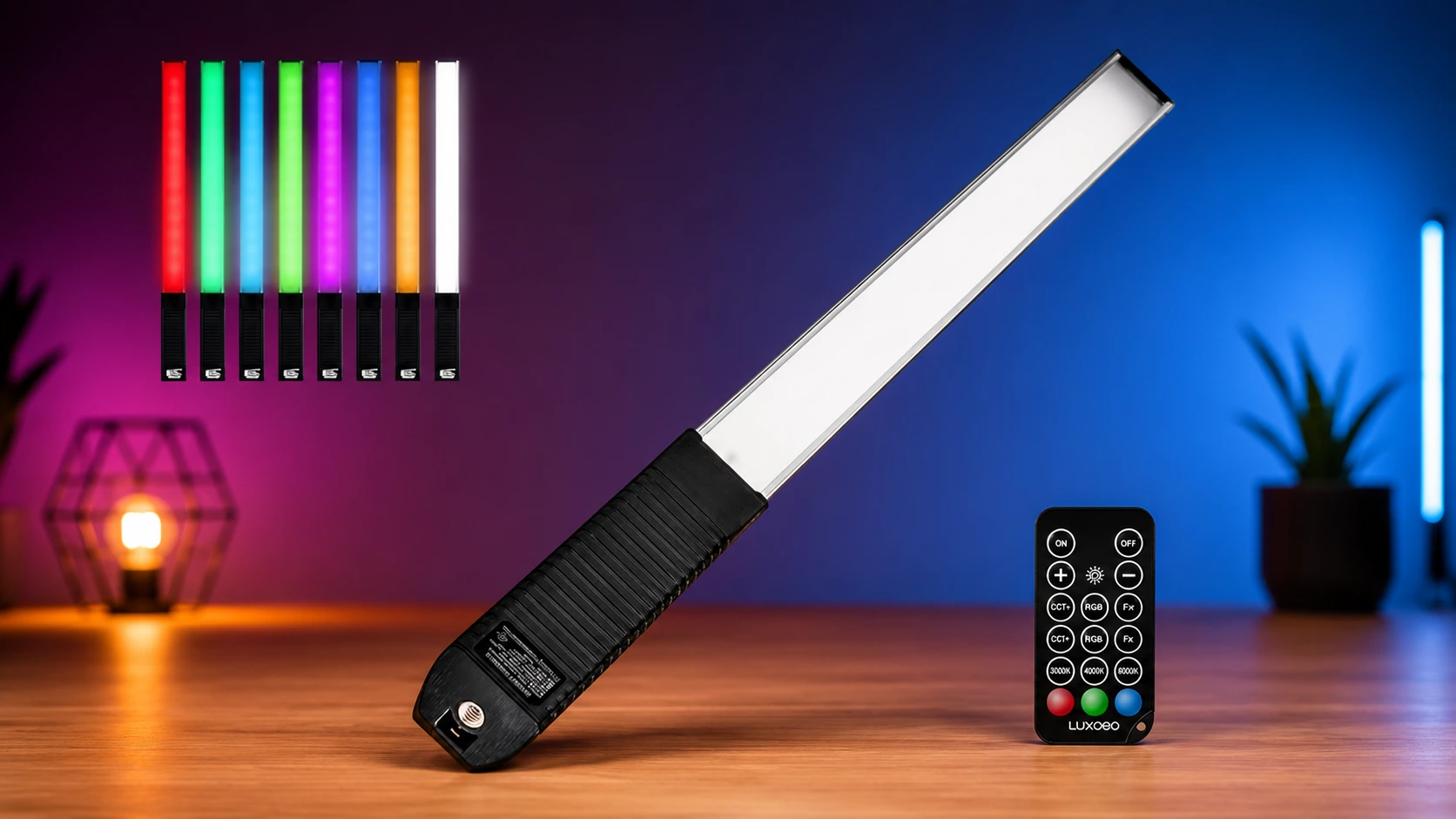 [Oferta] Bastão LED Luxceo Q508A pelo menor preço na Amazon